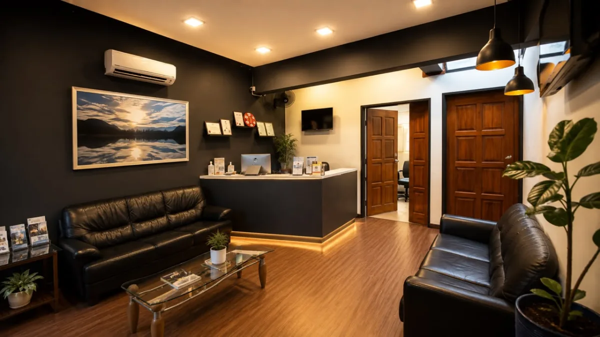 Inside Klinik Pergigian Genting on Jalan Genting Kelang, Setapak